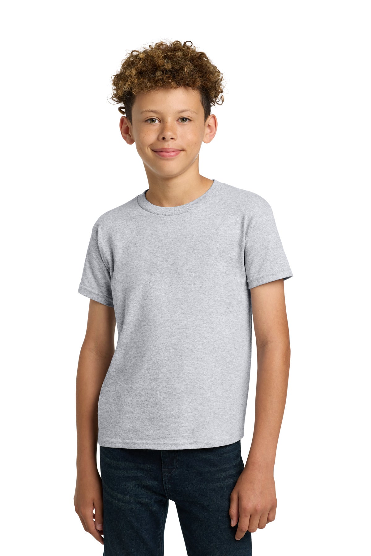 Custom Embroidered or DTF Printed - Gildan ®  - Youth  Heavy Cotton ™  100% Cotton T-Shirt.  5000B