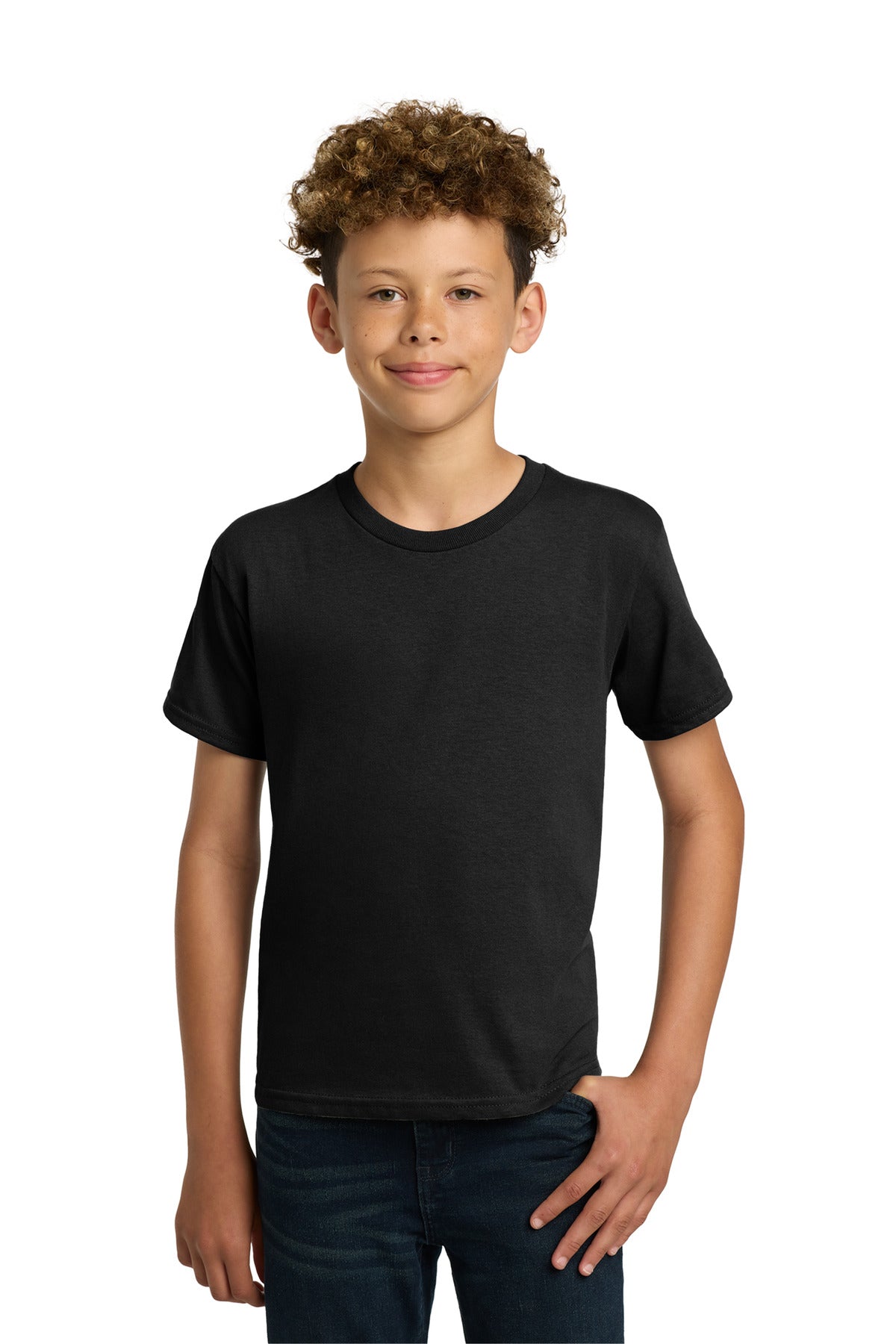 Custom Embroidered or DTF Printed - Gildan ®  - Youth  Heavy Cotton ™  100% Cotton T-Shirt.  5000B