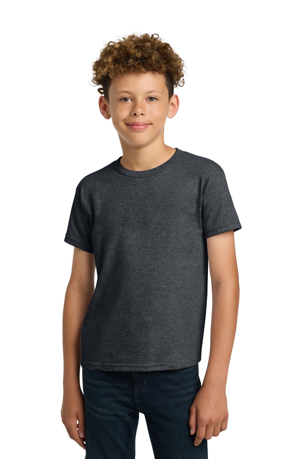 Custom Embroidered or DTF Printed - Gildan ®  - Youth  Heavy Cotton ™  100% Cotton T-Shirt.  5000B