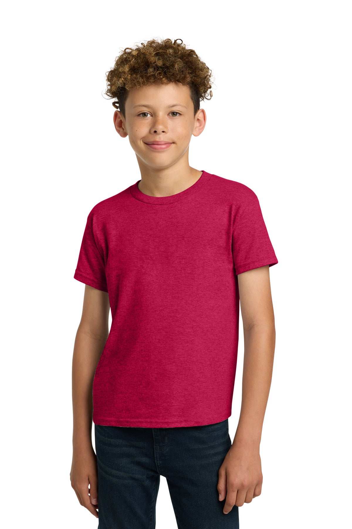 Custom Embroidered or DTF Printed - Gildan ®  - Youth  Heavy Cotton ™  100% Cotton T-Shirt.  5000B
