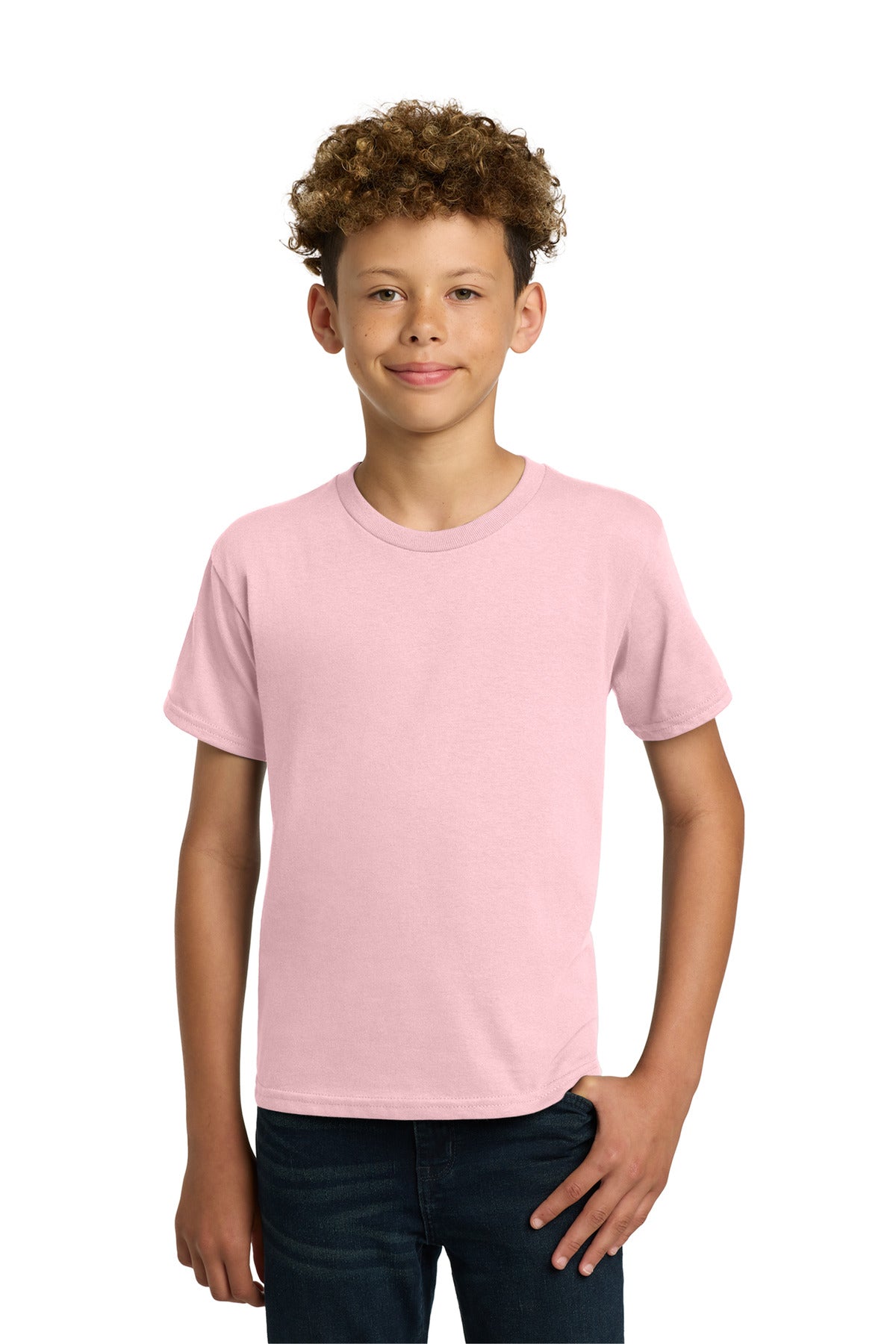 Custom Embroidered or DTF Printed - Gildan ®  - Youth  Heavy Cotton ™  100% Cotton T-Shirt.  5000B
