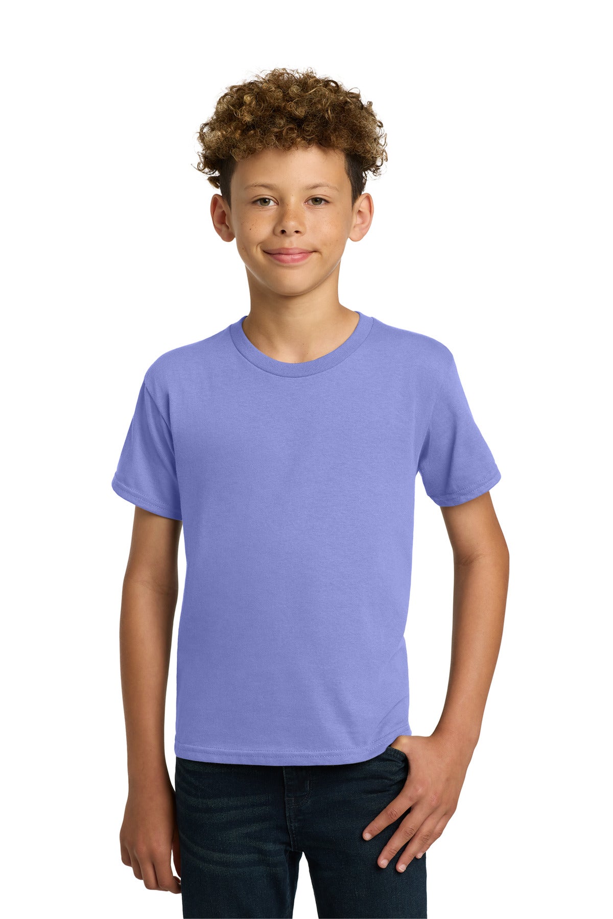 Custom Embroidered or DTF Printed - Gildan ®  - Youth  Heavy Cotton ™  100% Cotton T-Shirt.  5000B