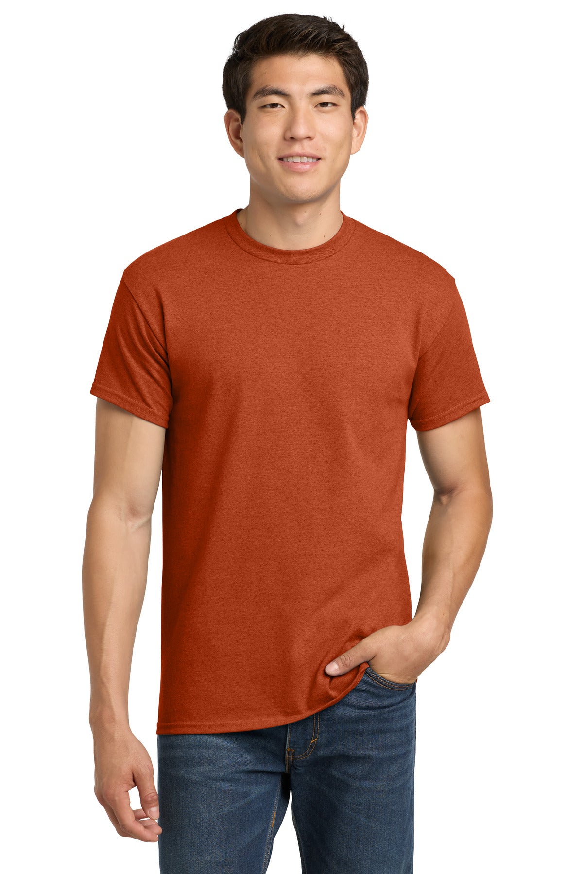 Custom Embroidered or DTF Printed - Gildan ®  - Heavy Cotton ™  100% Cotton T-Shirt.  5000