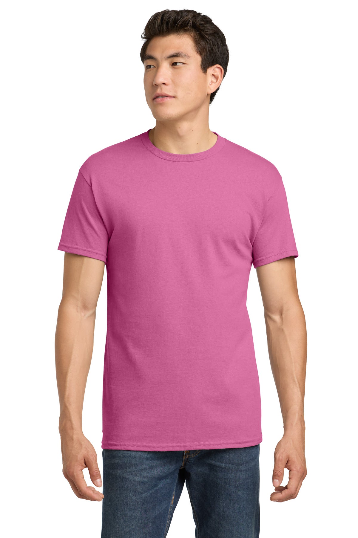Custom Embroidered or DTF Printed - Gildan ®  - Heavy Cotton ™  100% Cotton T-Shirt.  5000