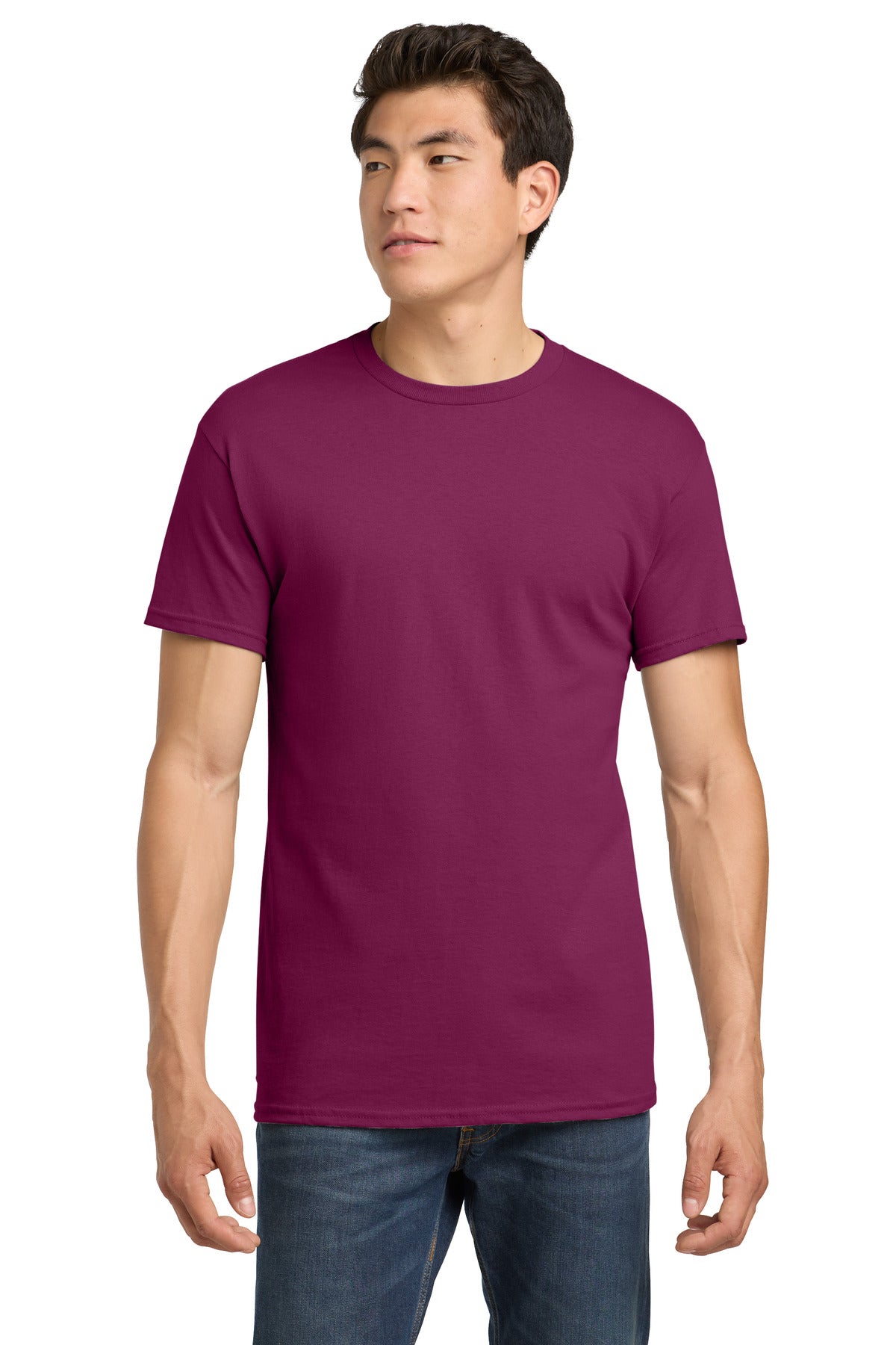 Custom Embroidered or DTF Printed - Gildan ®  - Heavy Cotton ™  100% Cotton T-Shirt.  5000