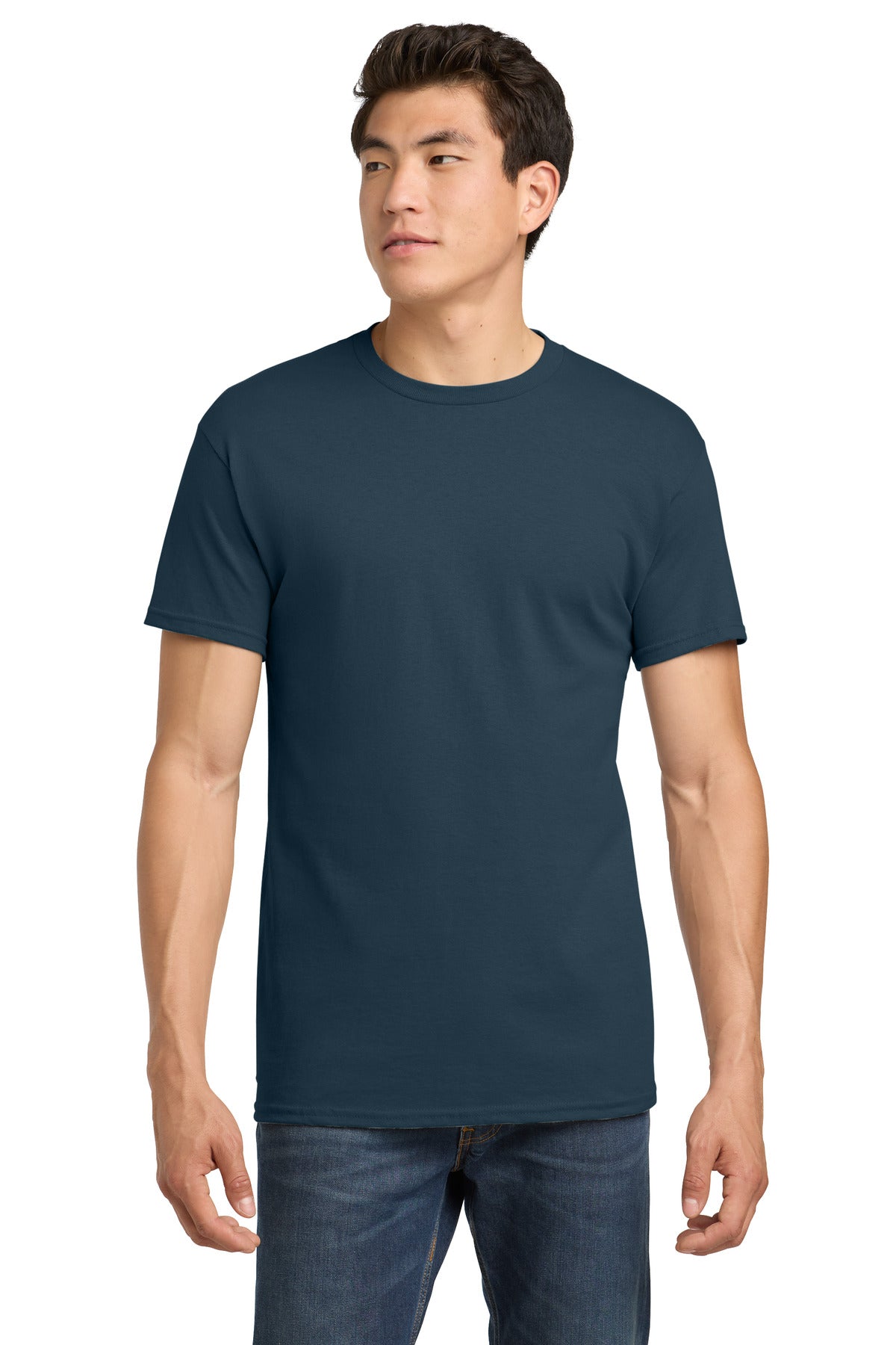 Custom Embroidered or DTF Printed - Gildan ®  - Heavy Cotton ™  100% Cotton T-Shirt.  5000