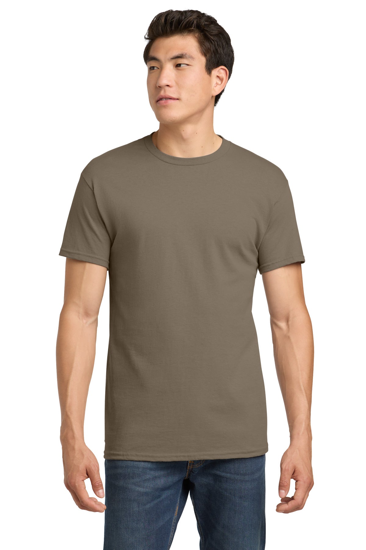 Custom Embroidered or DTF Printed - Gildan ®  - Heavy Cotton ™  100% Cotton T-Shirt.  5000