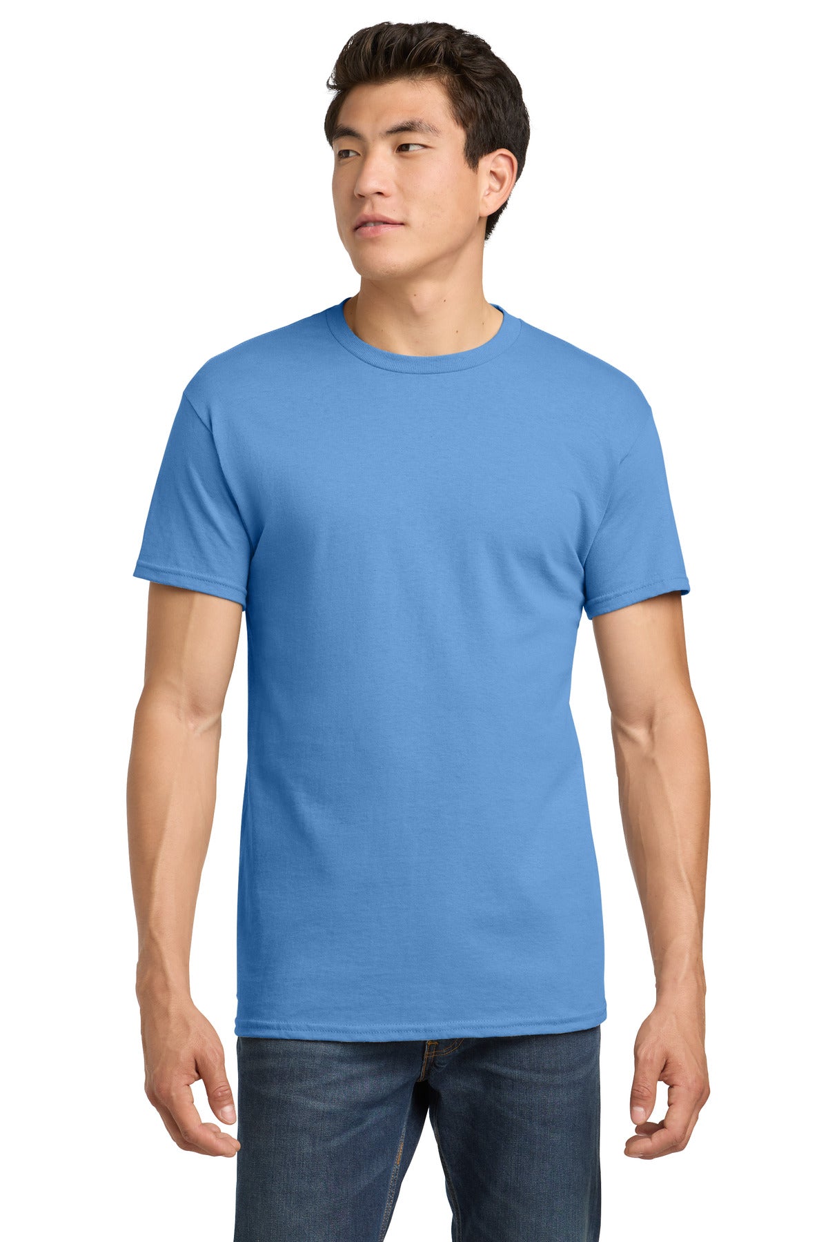 Custom Embroidered or DTF Printed - Gildan ®  - Heavy Cotton ™  100% Cotton T-Shirt.  5000