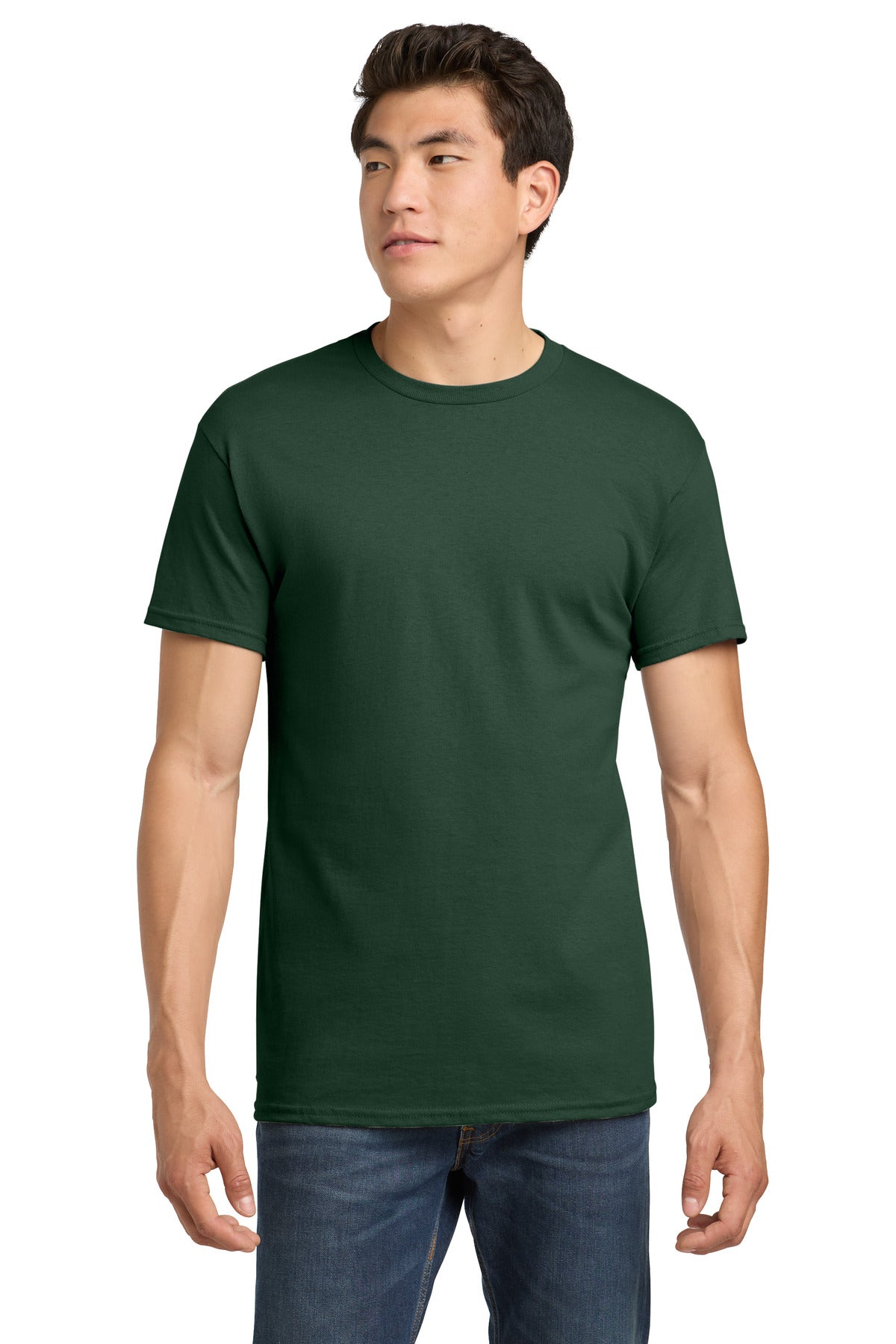 Custom Embroidered or DTF Printed - Gildan ®  - Heavy Cotton ™  100% Cotton T-Shirt.  5000