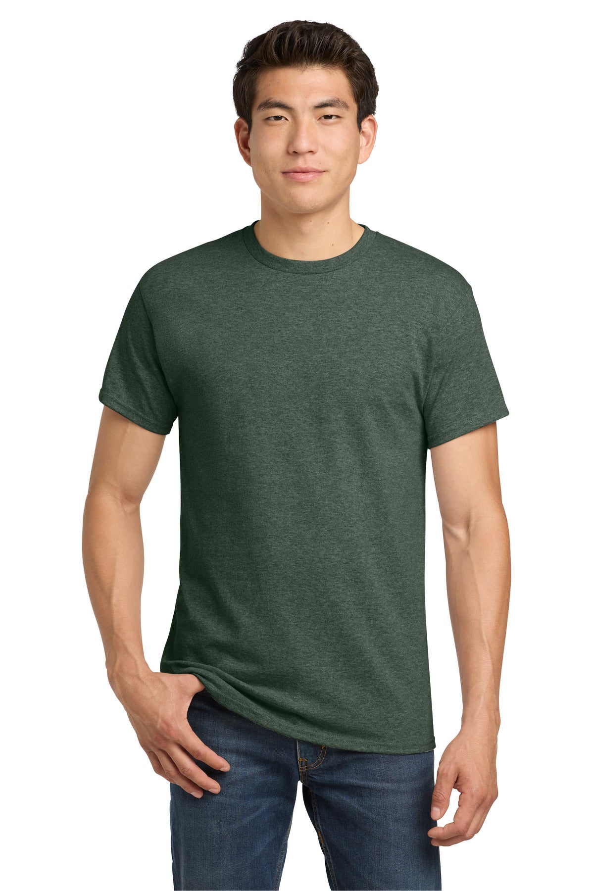 Custom Embroidered or DTF Printed - Gildan ®  - Heavy Cotton ™  100% Cotton T-Shirt.  5000