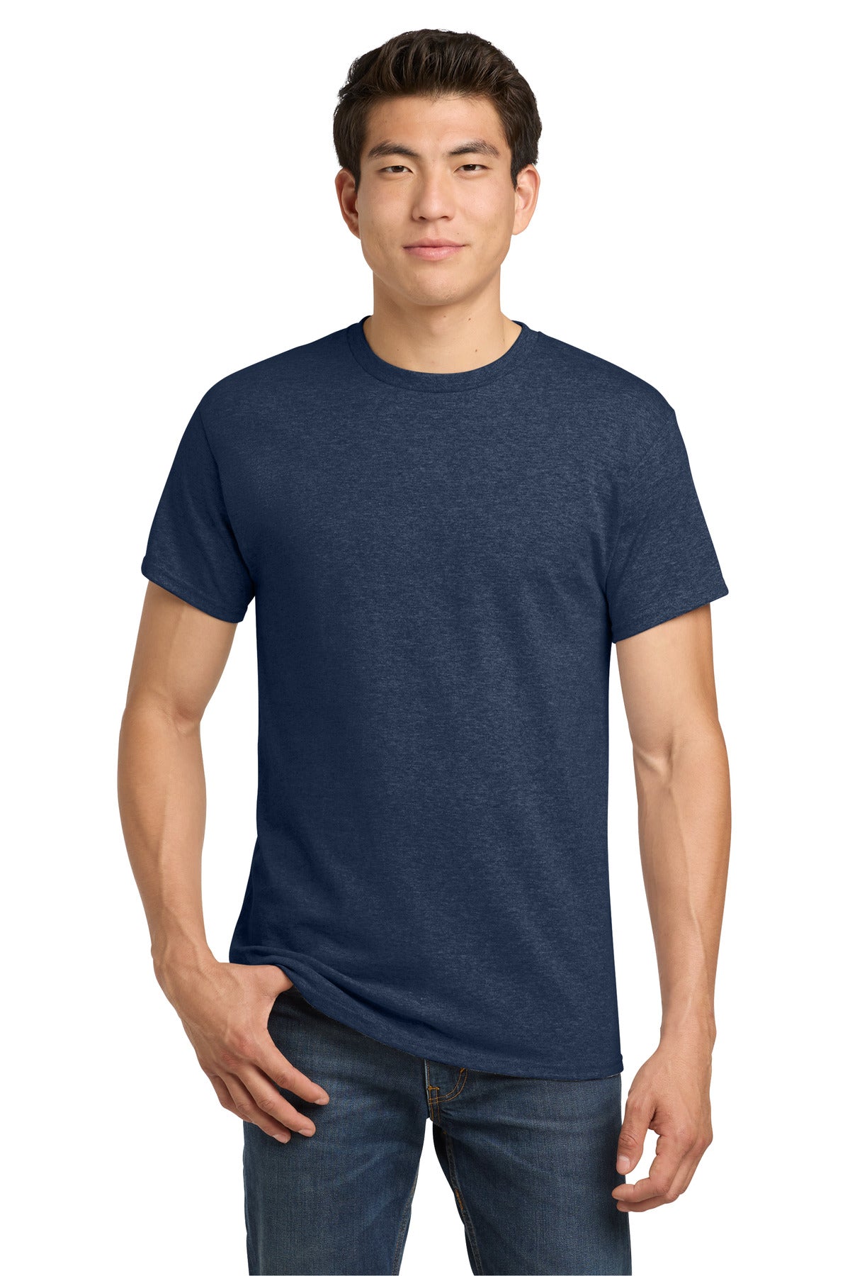 Custom Embroidered or DTF Printed - Gildan ®  - Heavy Cotton ™  100% Cotton T-Shirt.  5000