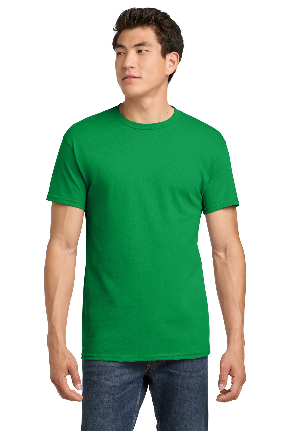 Custom Embroidered or DTF Printed - Gildan ®  - Heavy Cotton ™  100% Cotton T-Shirt.  5000