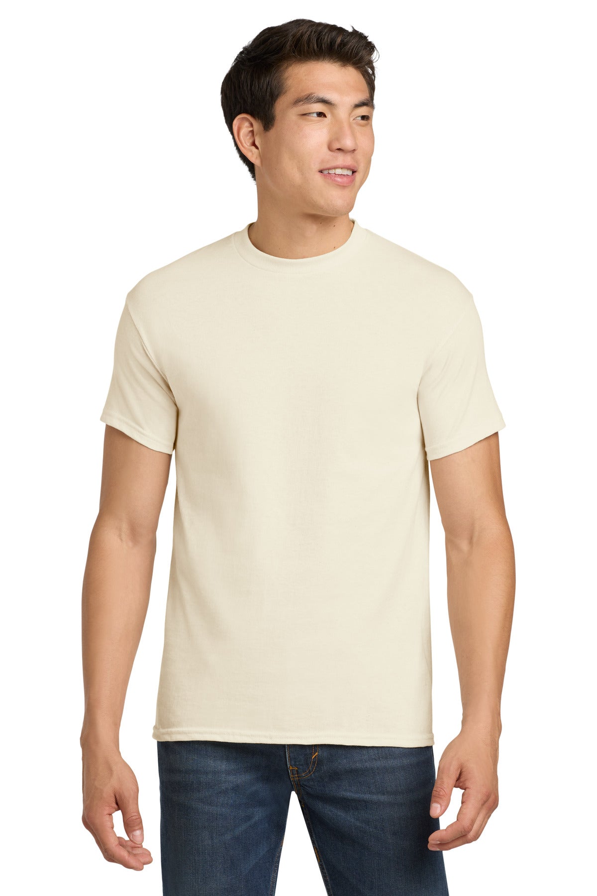 Custom Embroidered or DTF Printed - Gildan ®  - Heavy Cotton ™  100% Cotton T-Shirt.  5000