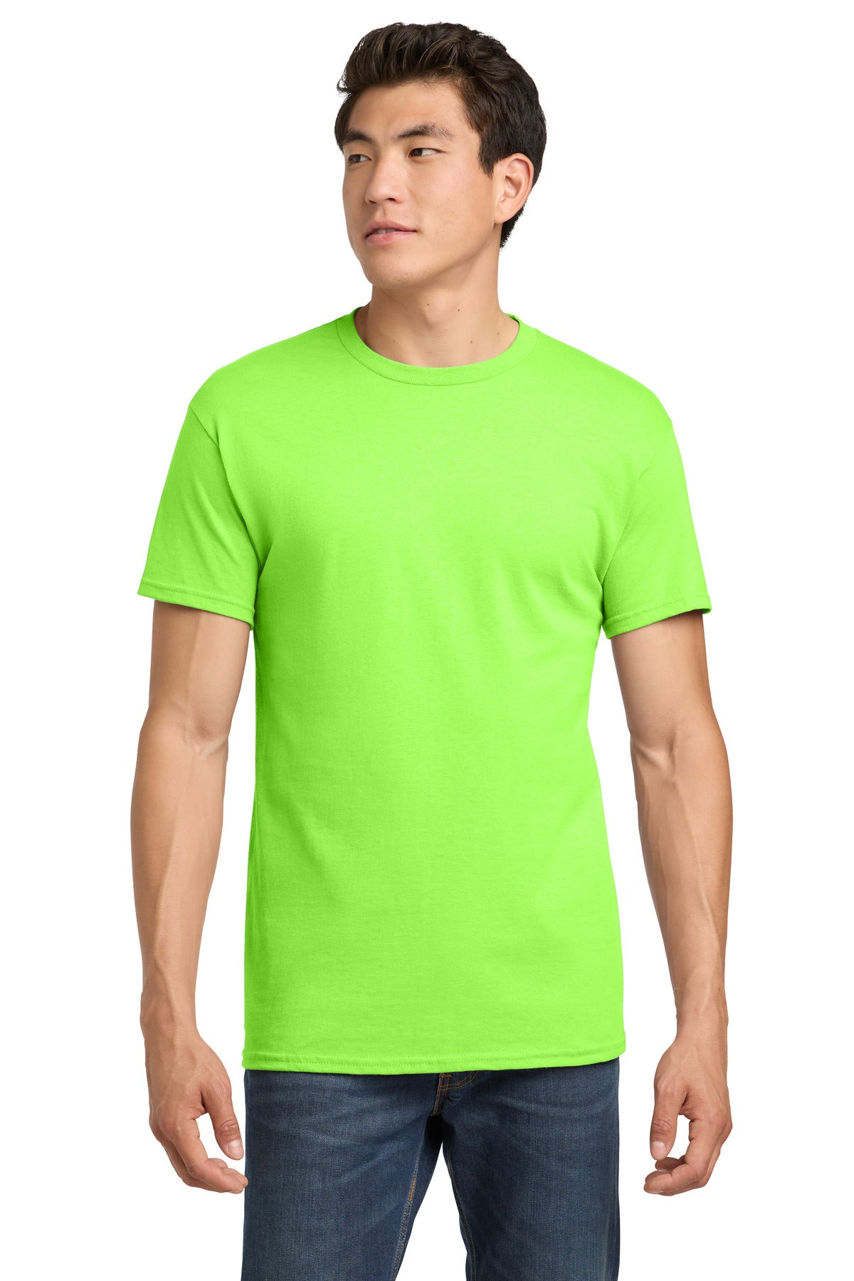 Custom Embroidered or DTF Printed - Gildan ®  - Heavy Cotton ™  100% Cotton T-Shirt.  5000
