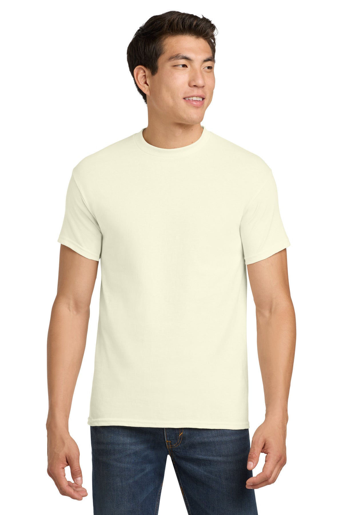 Custom Embroidered or DTF Printed - Gildan ®  - Heavy Cotton ™  100% Cotton T-Shirt.  5000