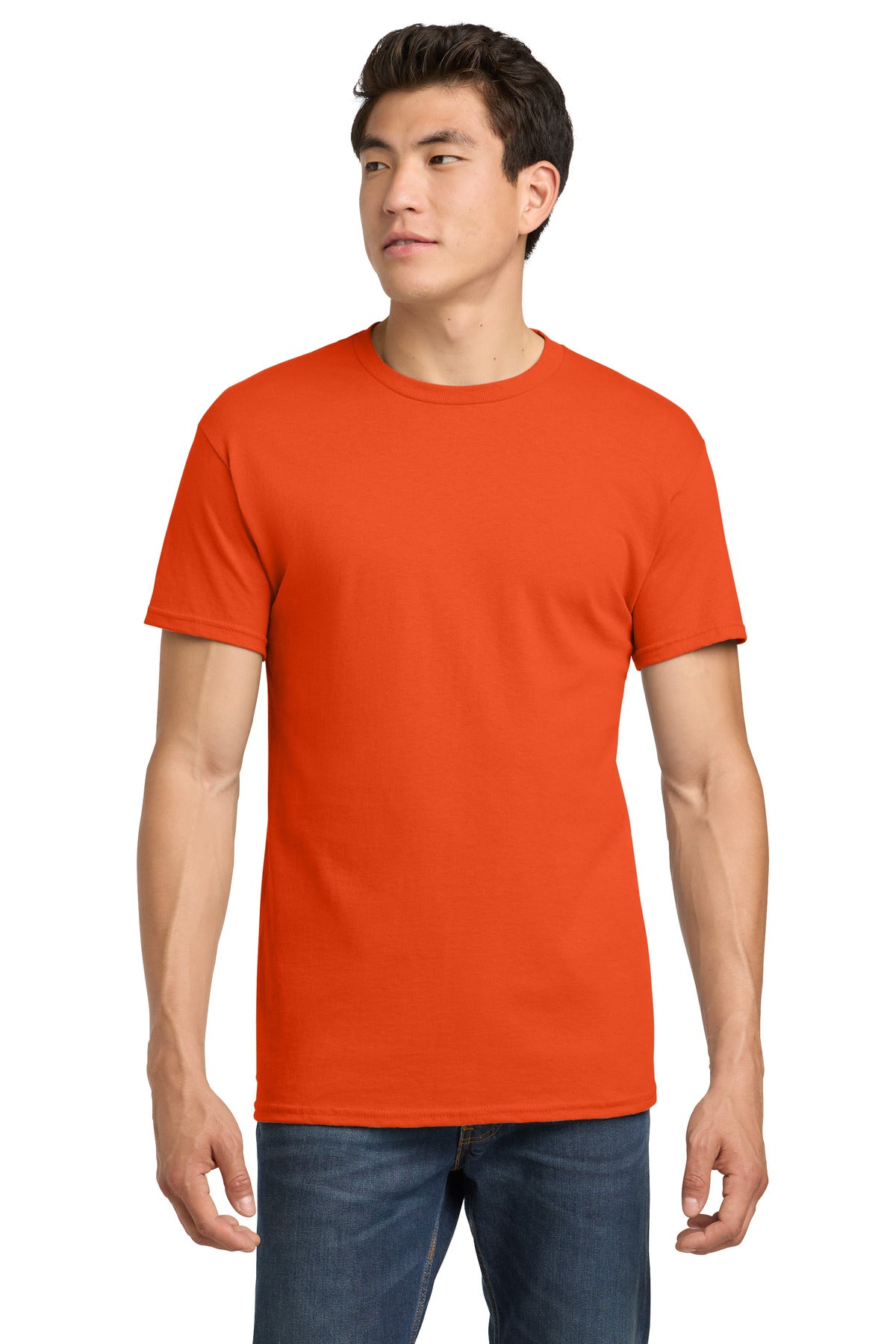 Custom Embroidered or DTF Printed - Gildan ®  - Heavy Cotton ™  100% Cotton T-Shirt.  5000