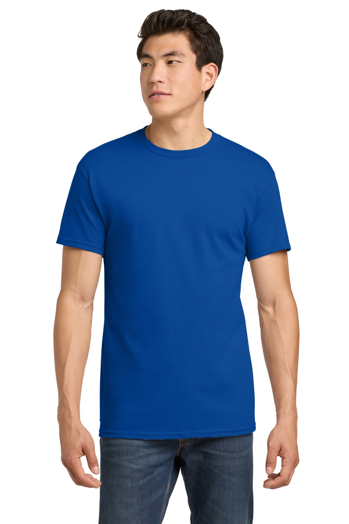 Custom Embroidered or DTF Printed - Gildan ®  - Heavy Cotton ™  100% Cotton T-Shirt.  5000