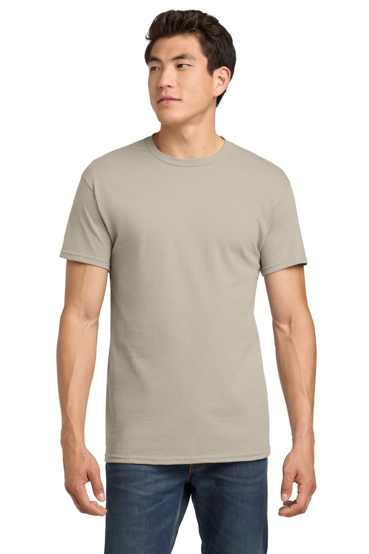 Custom Embroidered or DTF Printed - Gildan ®  - Heavy Cotton ™  100% Cotton T-Shirt.  5000
