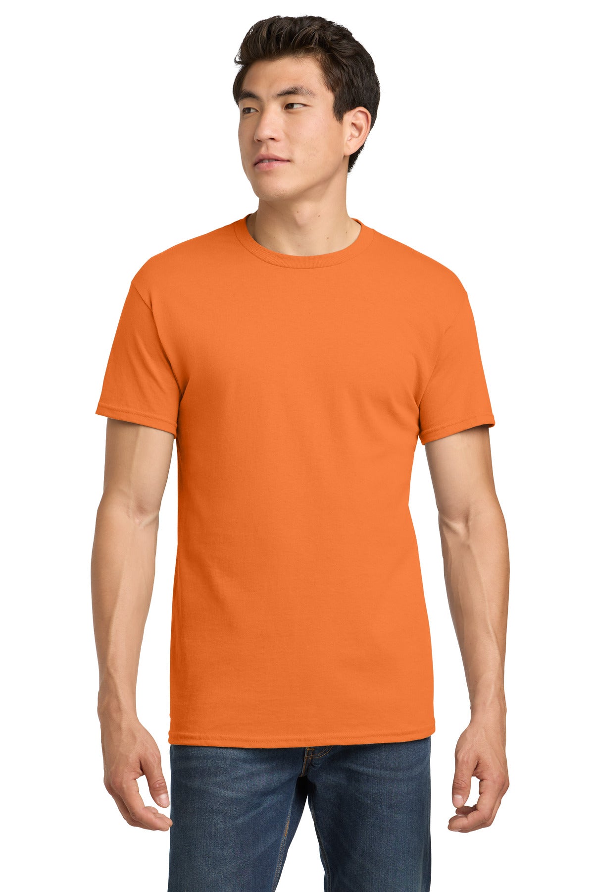 Custom Embroidered or DTF Printed - Gildan ®  - Heavy Cotton ™  100% Cotton T-Shirt.  5000