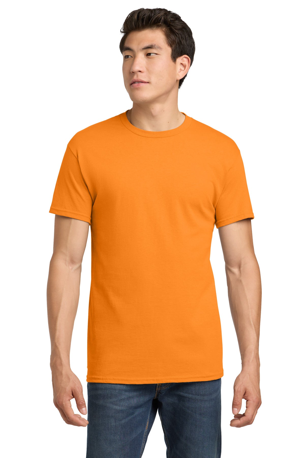Custom Embroidered or DTF Printed - Gildan ®  - Heavy Cotton ™  100% Cotton T-Shirt.  5000