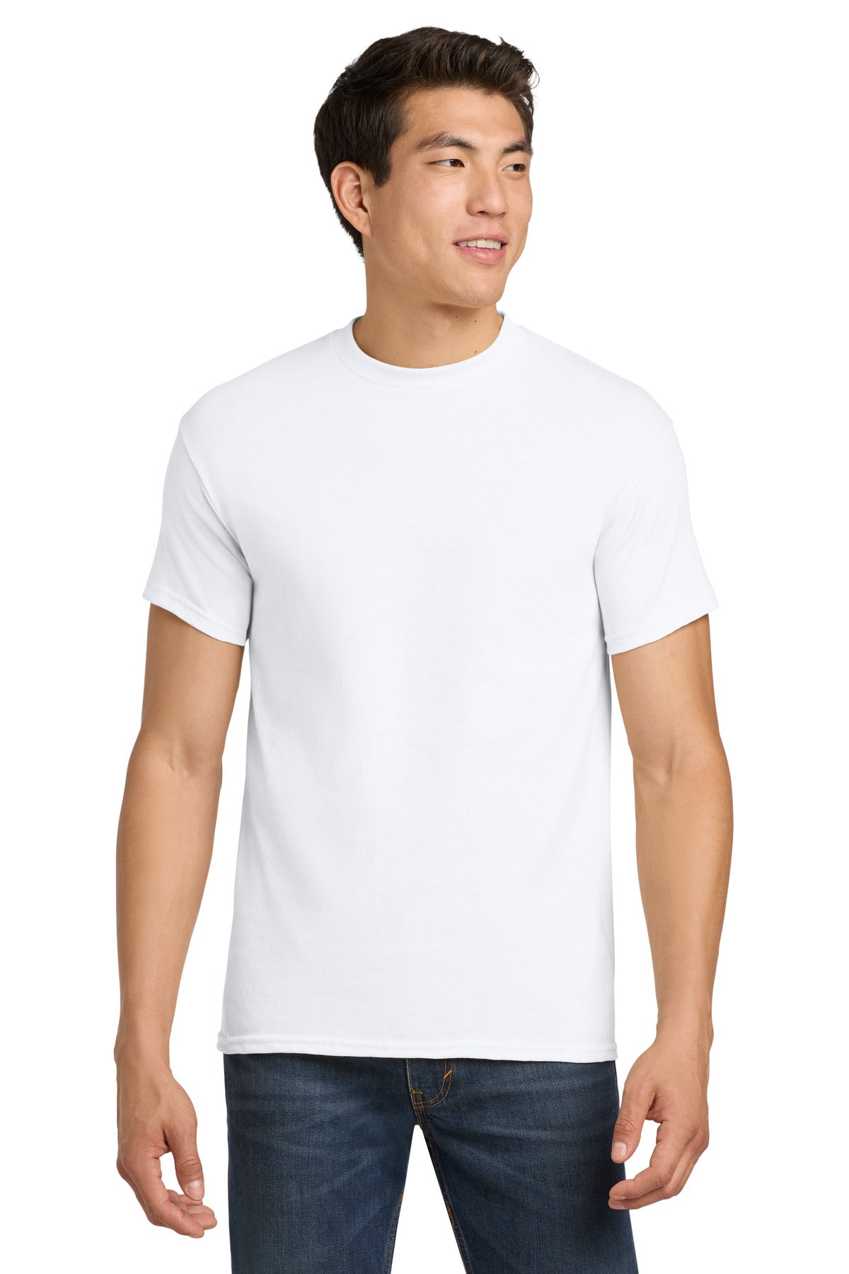 Custom Embroidered or DTF Printed - Gildan ®  - Heavy Cotton ™  100% Cotton T-Shirt.  5000