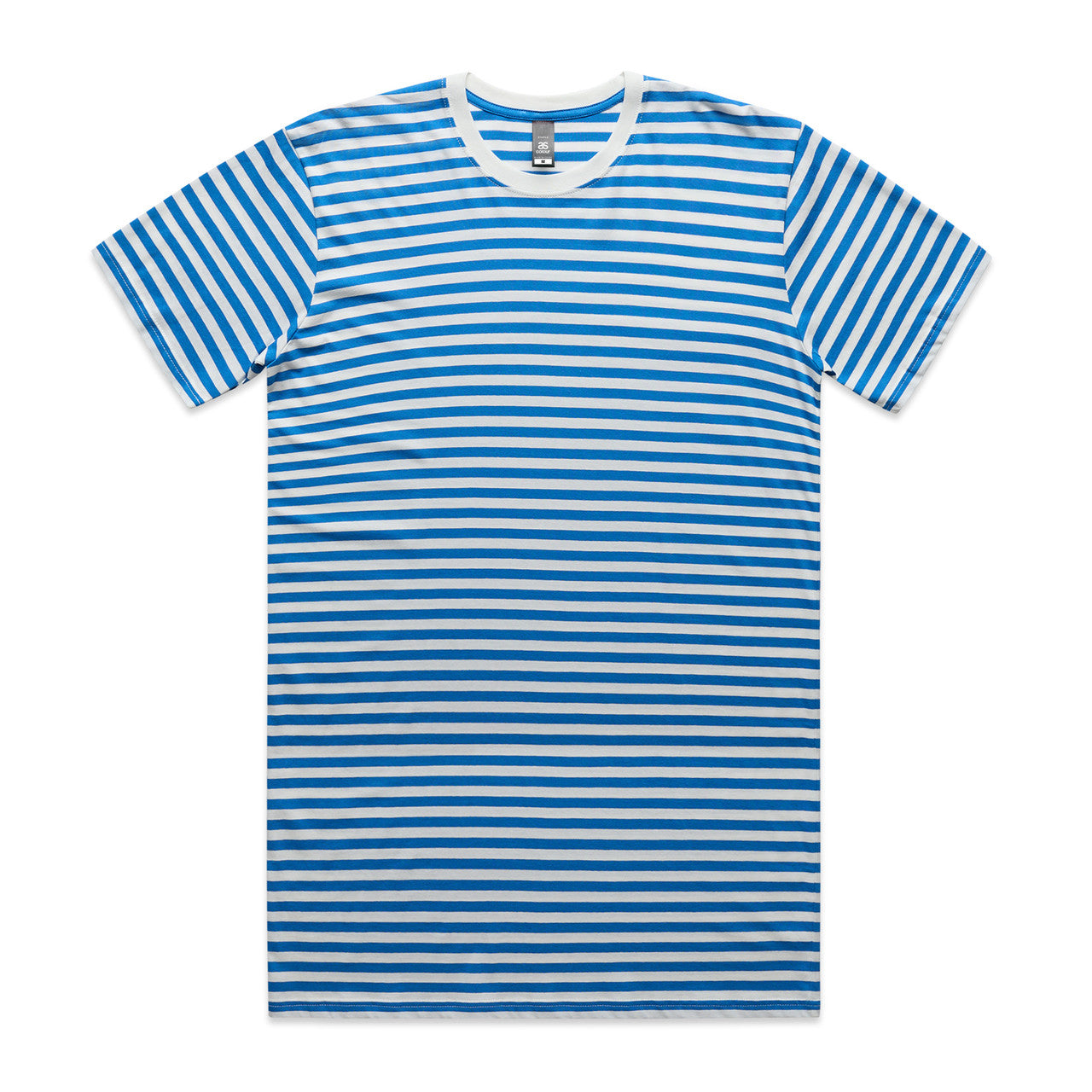 Custom Embroidered or DTF Printed - Staple Stripe Tee | 5028