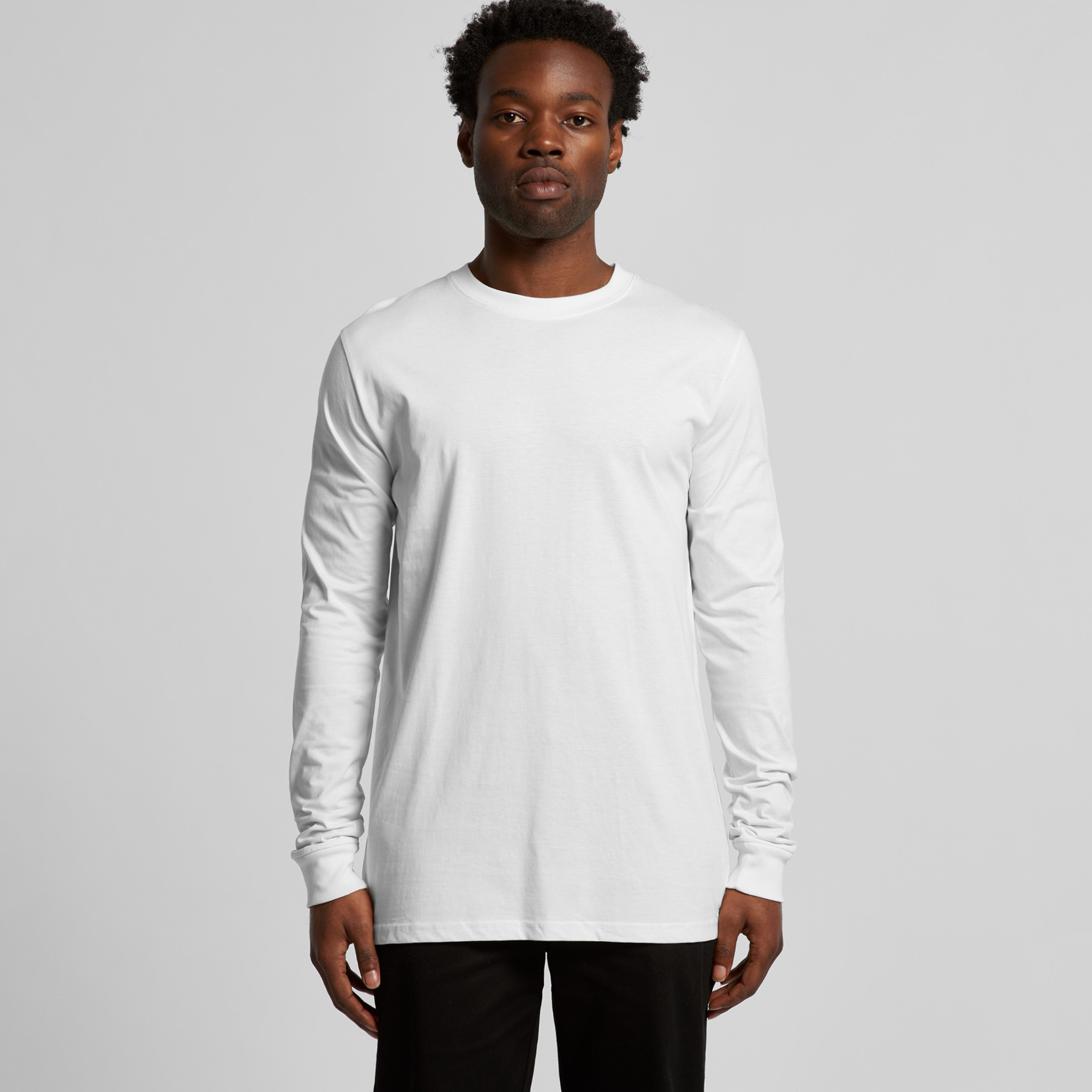 MENS BASE ORGANIC LS TEE - 5029G