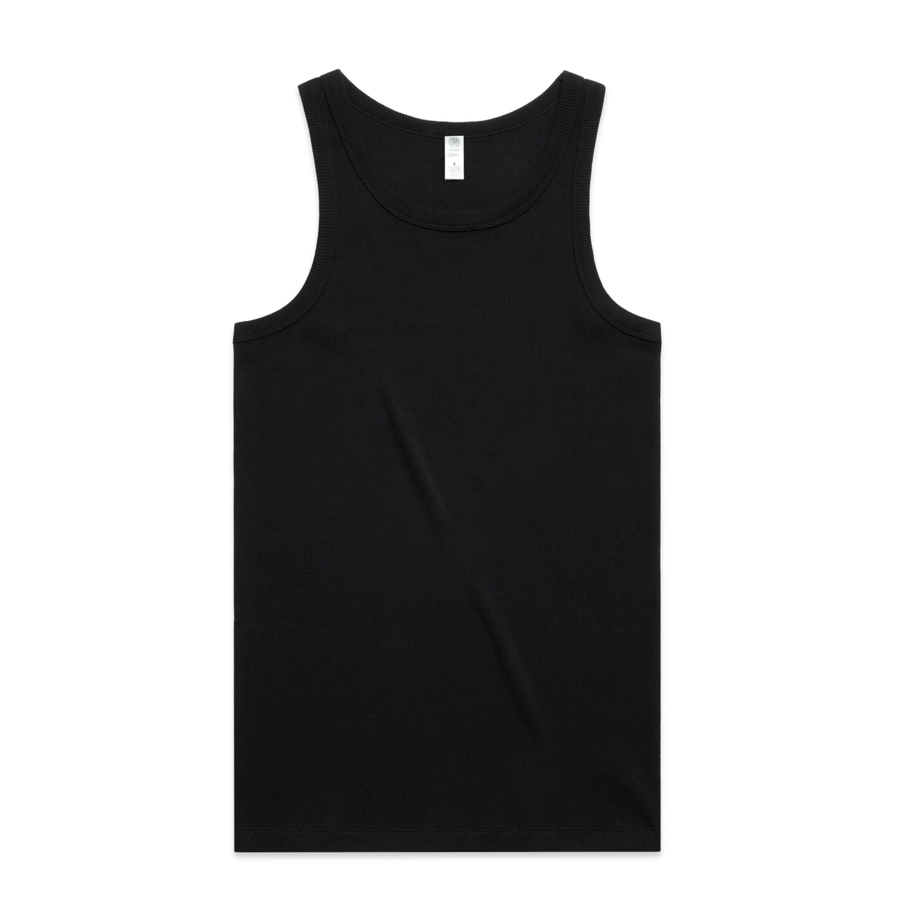 MENS ORGANIC RIB SINGLET - 5063G