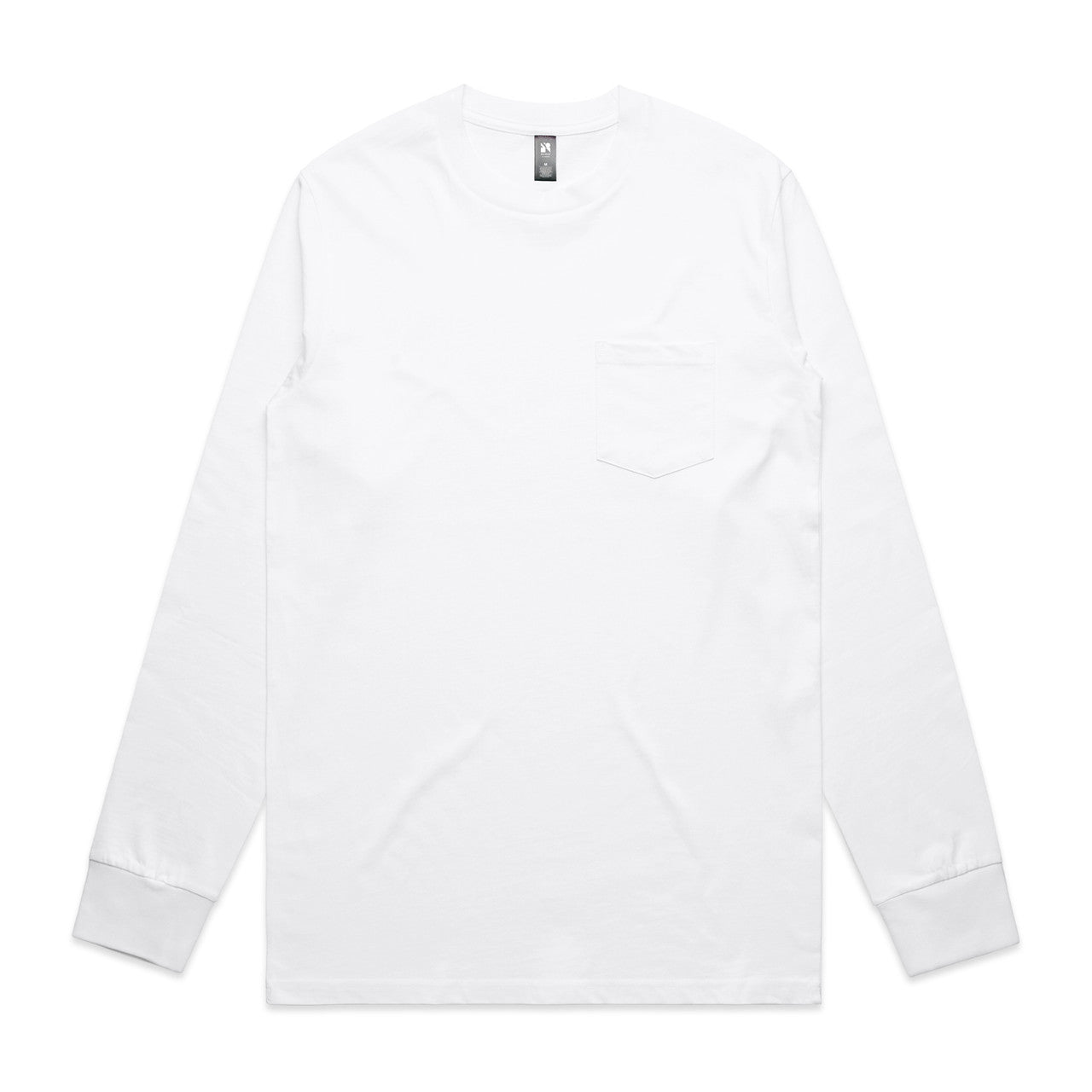 Custom Embroidered or DTF Printed - Classic Pocket L/S Tee | 5072