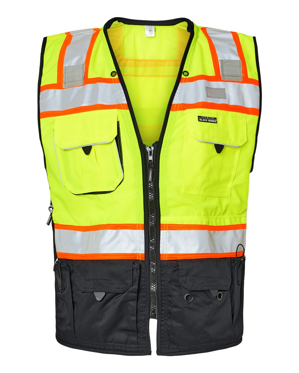 Custom Embroidery - Kishigo - Premium Black Series® Surveyors Vest - S5002-5003