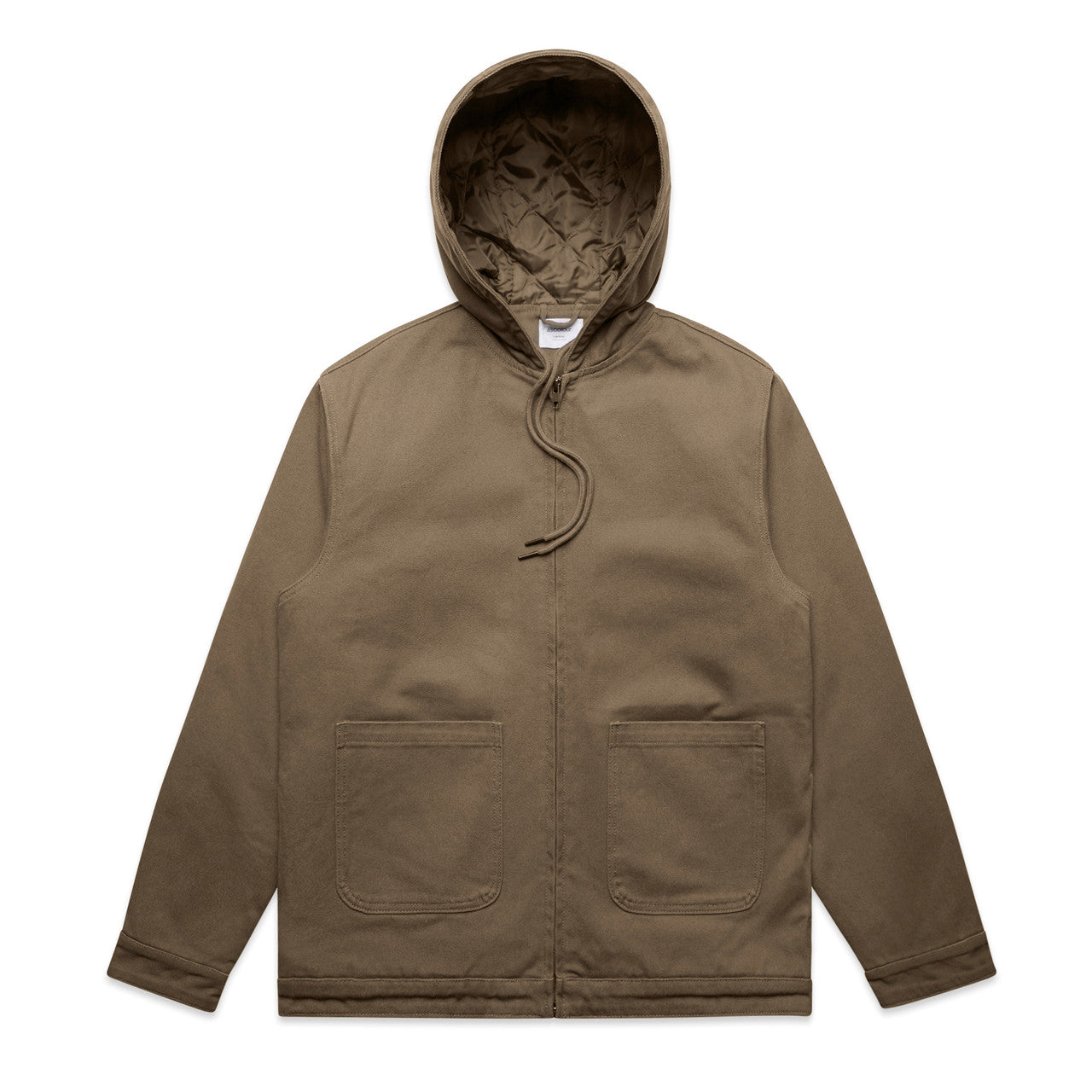 Custom Embroidered or DTF Printed - Canvas Hooded Jacket | 5529