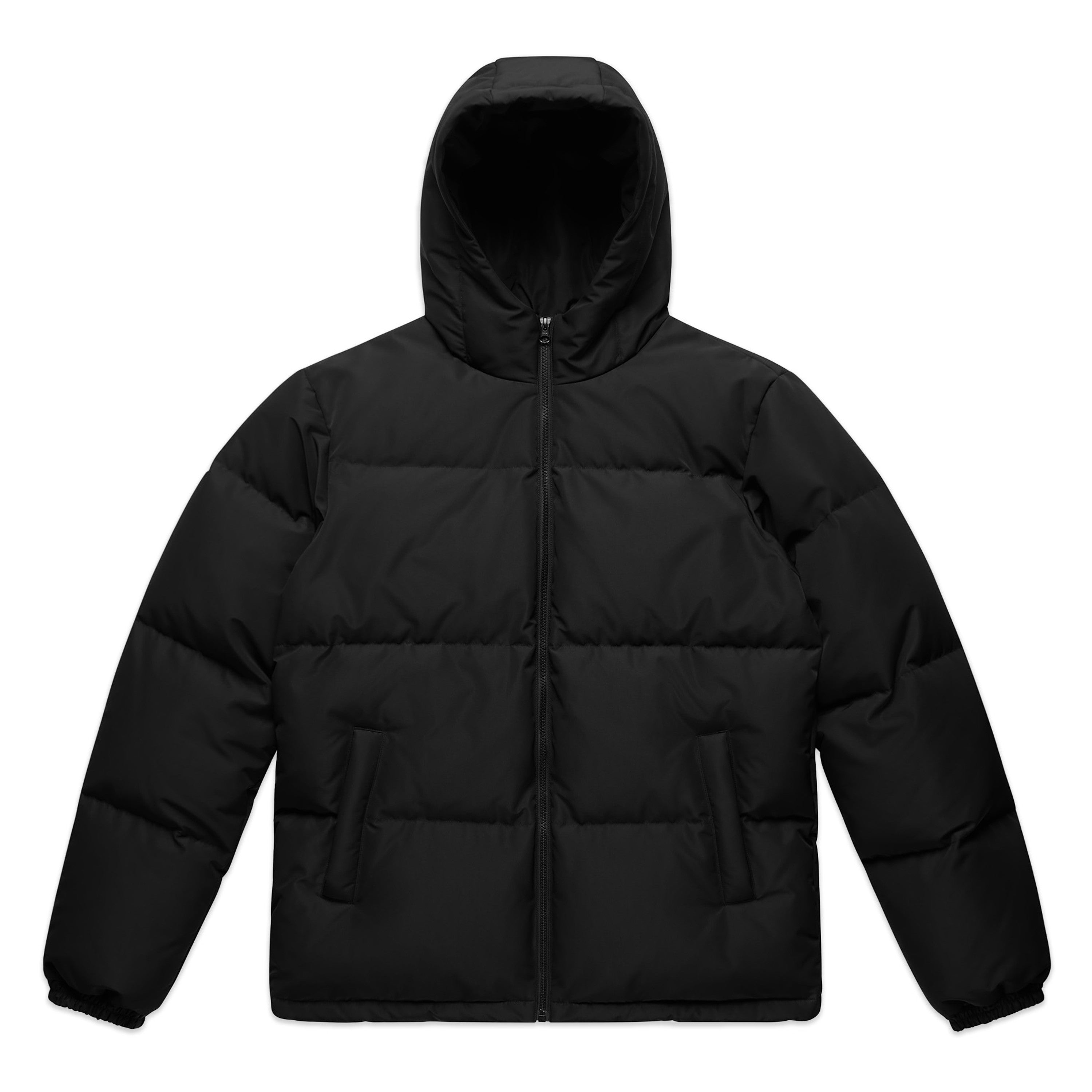 MENS HOODED PUFFER JACKET - 5590