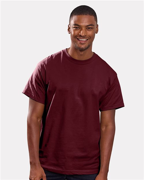 Custom Embroidered - Hanes - Beefy-T® T-Shirt - Ash - 5180