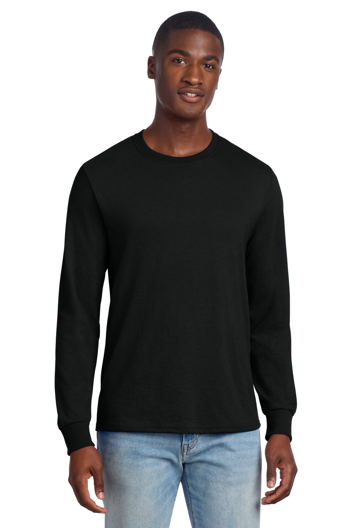 Custom Embroidery or DTF Print - Jerzees ®  Premium Blend Ring Spun Long Sleeve T-Shirt 560LS