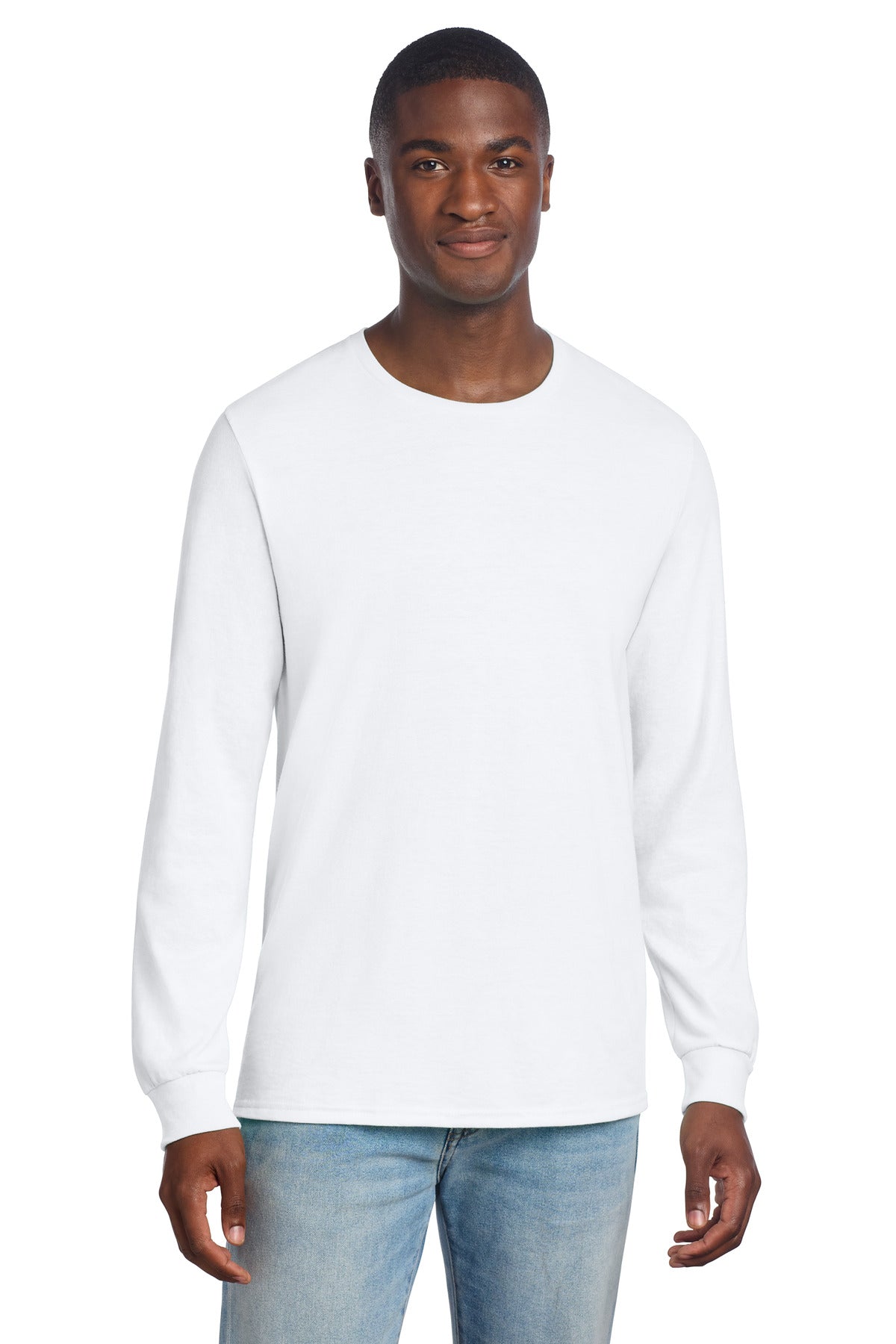 Custom Embroidery or DTF Print - Jerzees ®  Premium Blend Ring Spun Long Sleeve T-Shirt 560LS