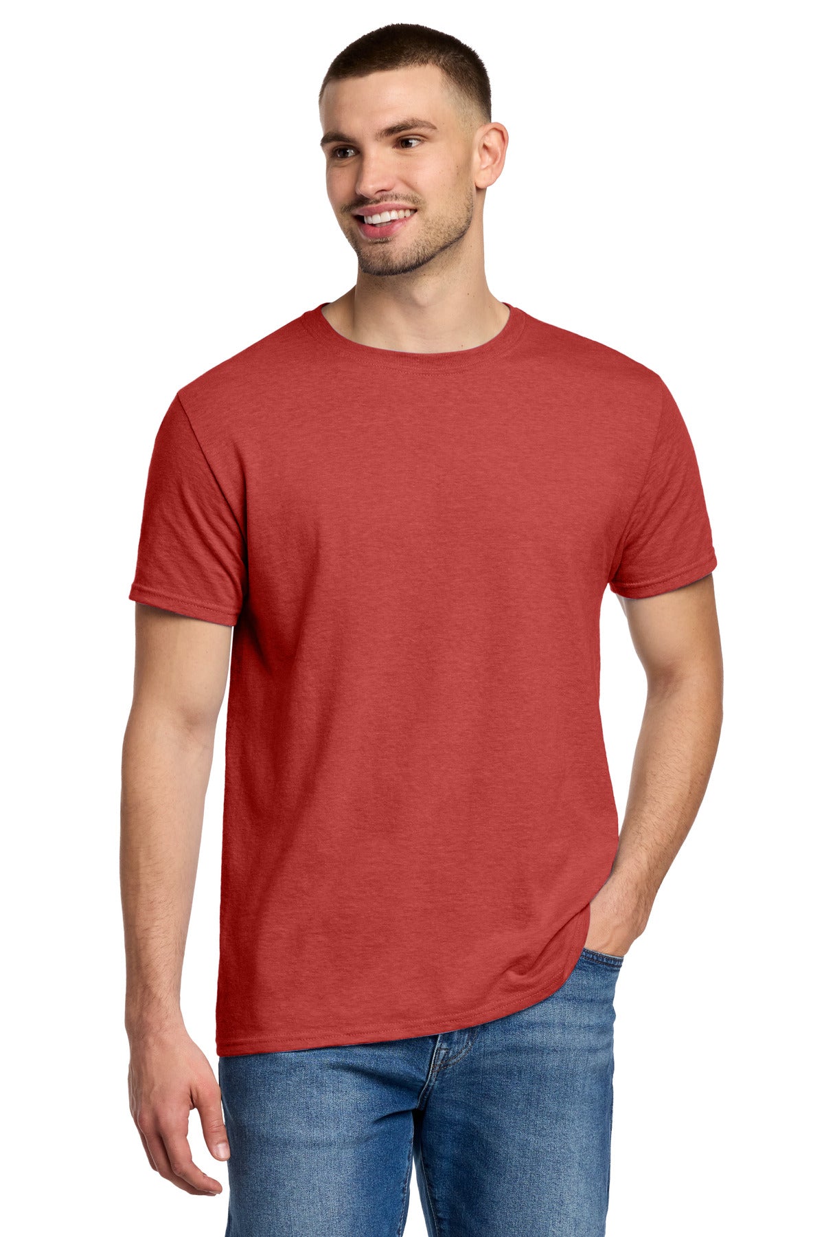 Custom Embroidery or DTF Print - Jerzees ®  Premium Blend Ring Spun T-Shirt 560M