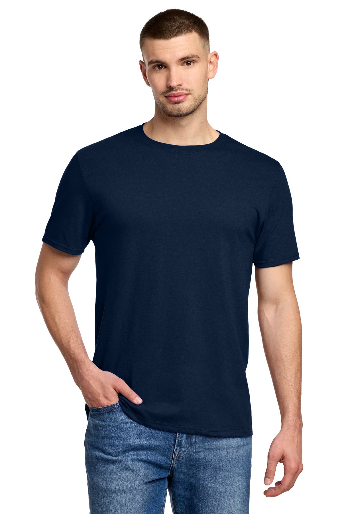 Custom Embroidery or DTF Print - Jerzees ®  Premium Blend Ring Spun T-Shirt 560M