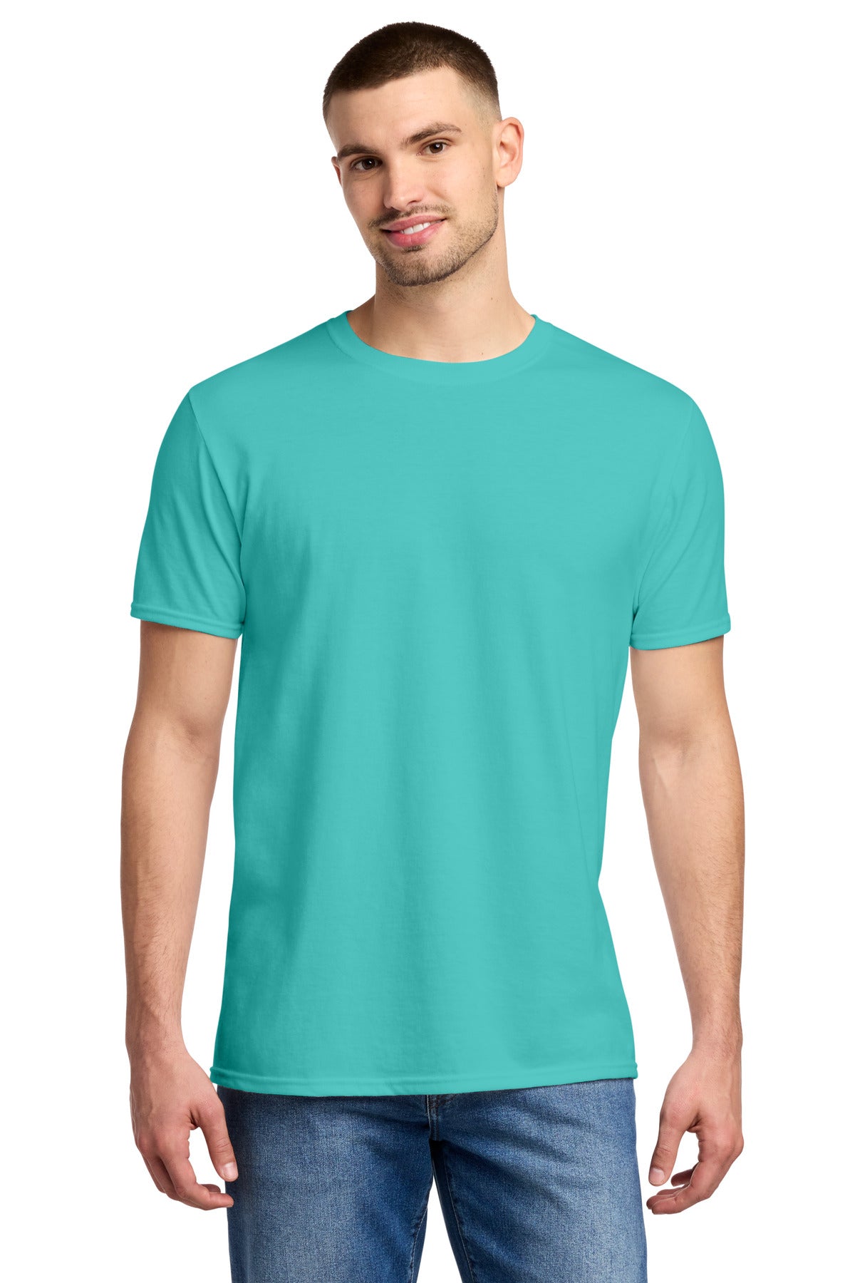 Custom Embroidery or DTF Print - Jerzees ®  Premium Blend Ring Spun T-Shirt 560M