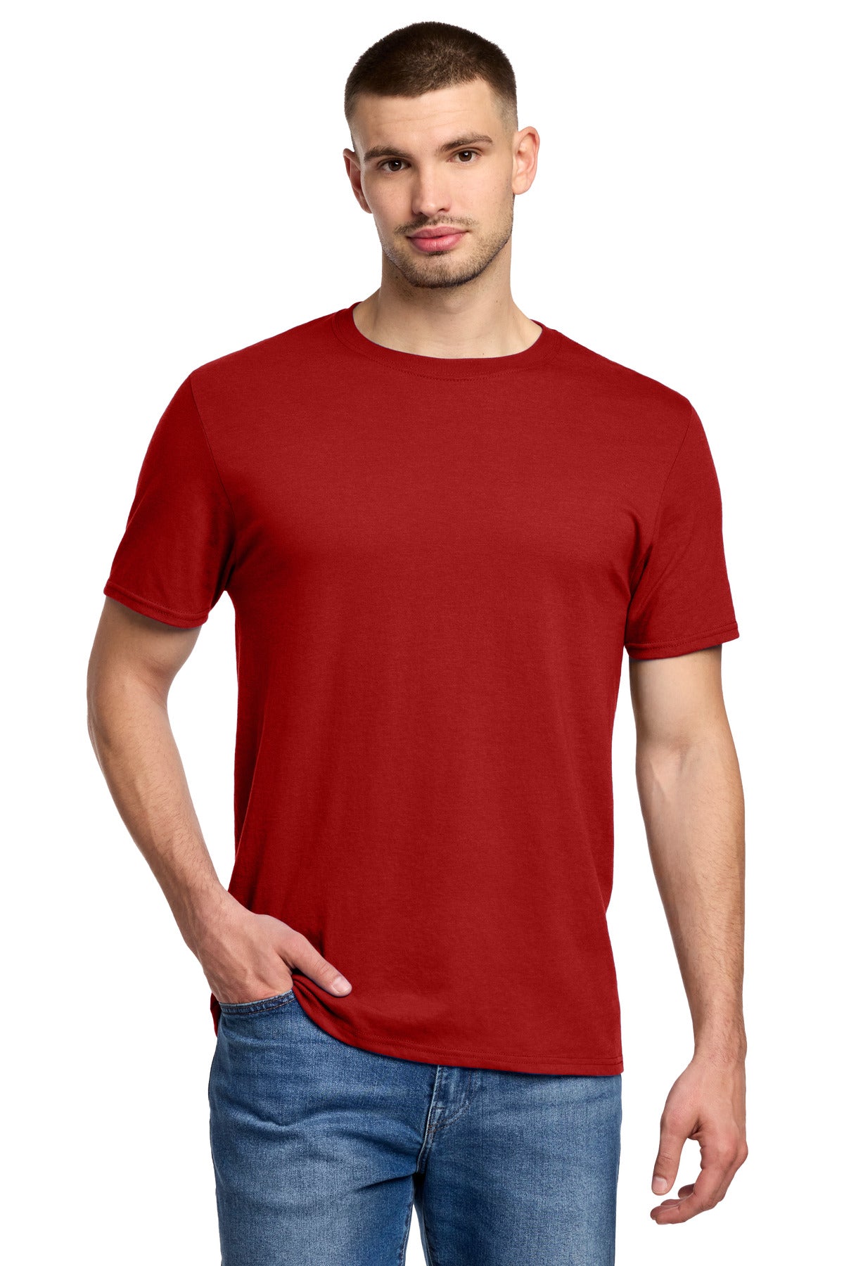 Custom Embroidery or DTF Print - Jerzees ®  Premium Blend Ring Spun T-Shirt 560M