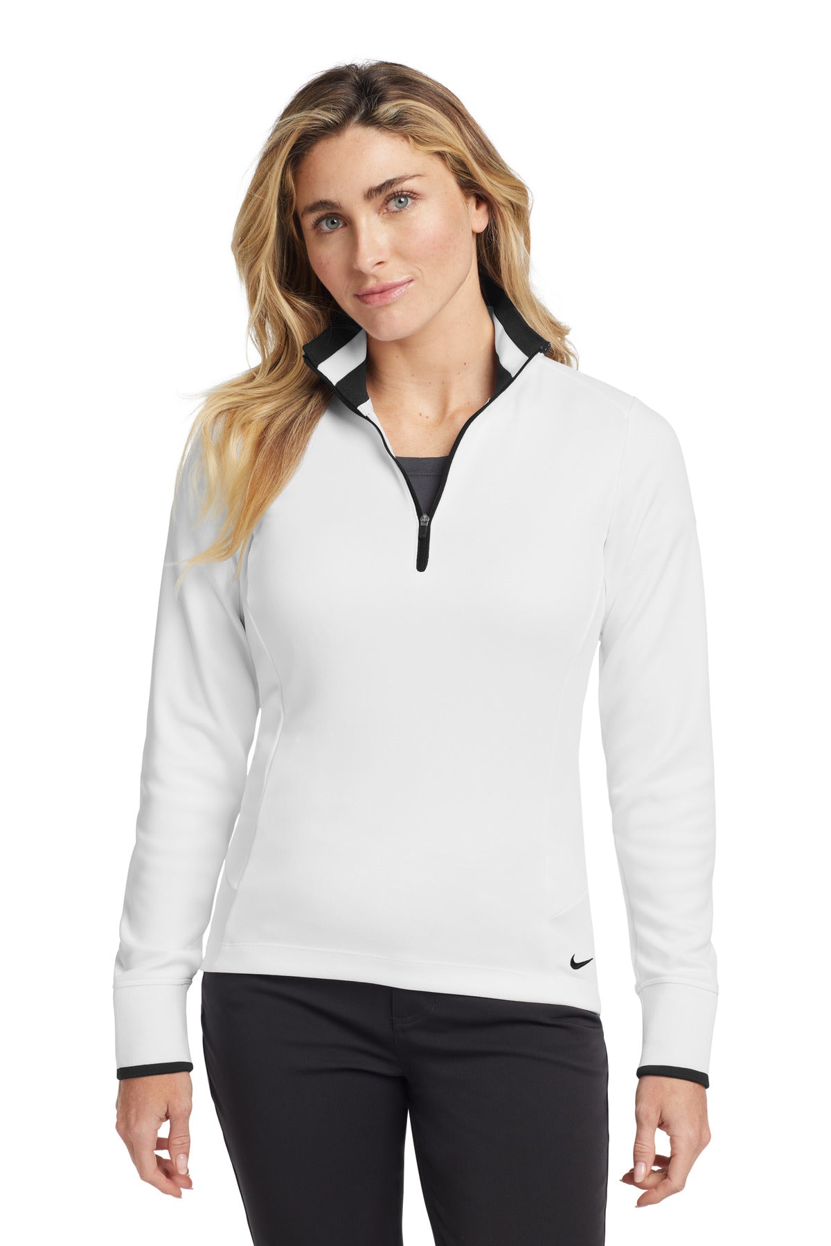 Custom Embroidered - Nike Ladies Dri-FIT 1/2-Zip Cover-Up. 578674