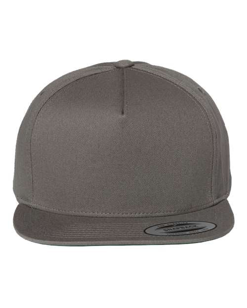Custom Embroidered - YP Classics - Five-Panel Cotton Twill Snapback Cap - 6007
