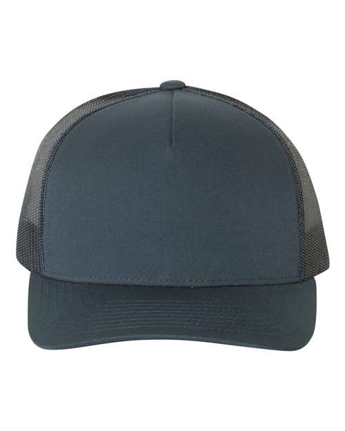 Custom Embroidered - YP Classics - Five-Panel Retro Trucker Cap - 6506