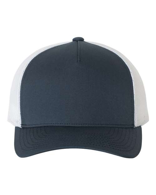 Custom Embroidered - YP Classics - Five-Panel Retro Trucker Cap - 6506