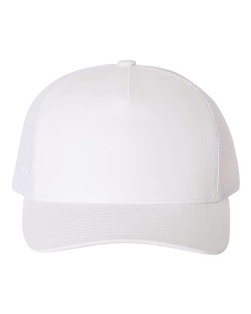Custom Embroidered - YP Classics - Five-Panel Retro Trucker Cap - 6506