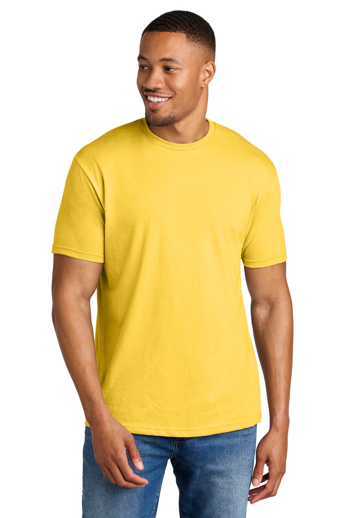 Custom Embroidered or DTF Printed - Gildan ®  Softstyle ®  CVC Tee 64000CVC