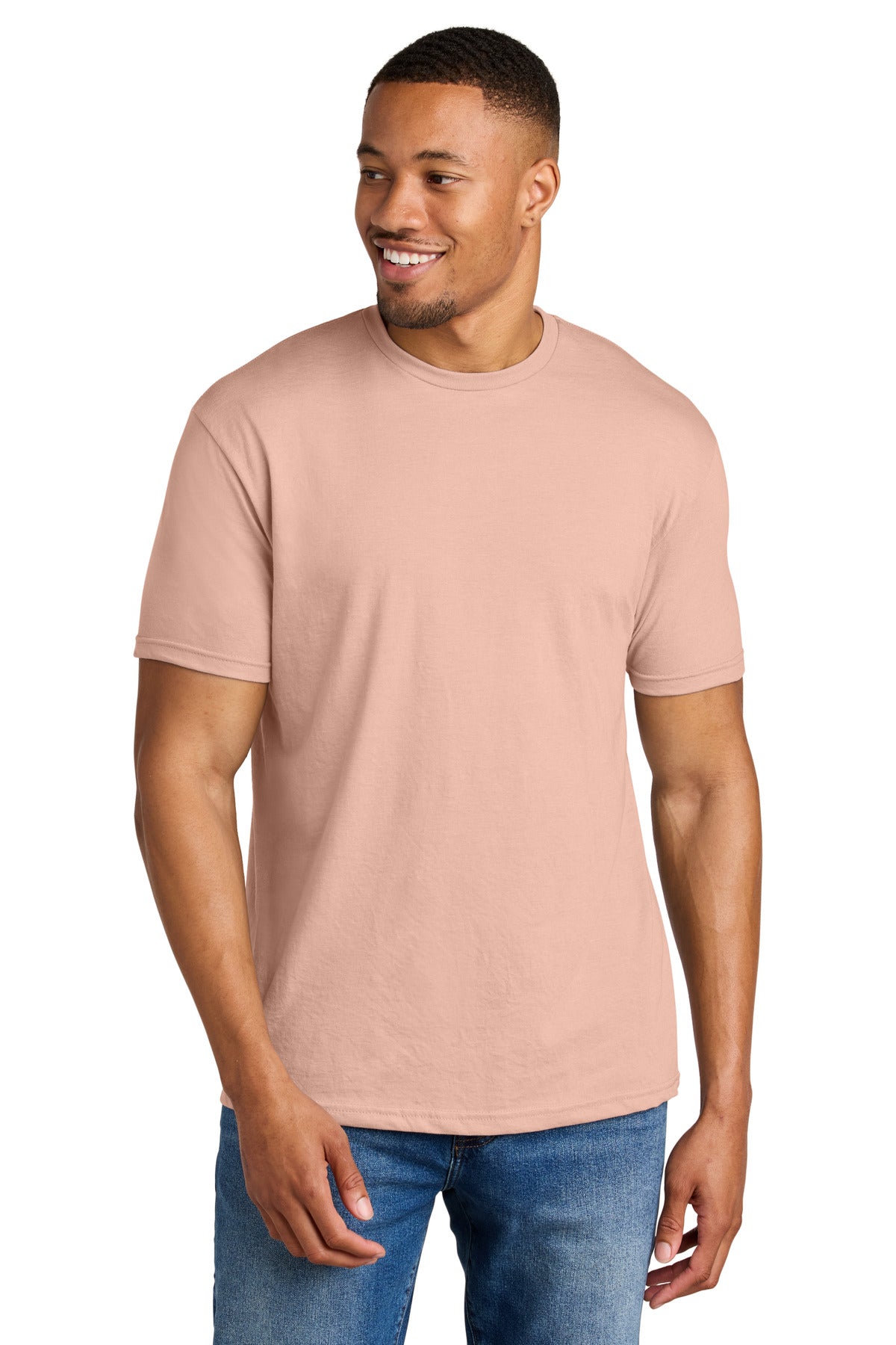 Custom Embroidered or DTF Printed - Gildan ®  Softstyle ®  CVC Tee 64000CVC