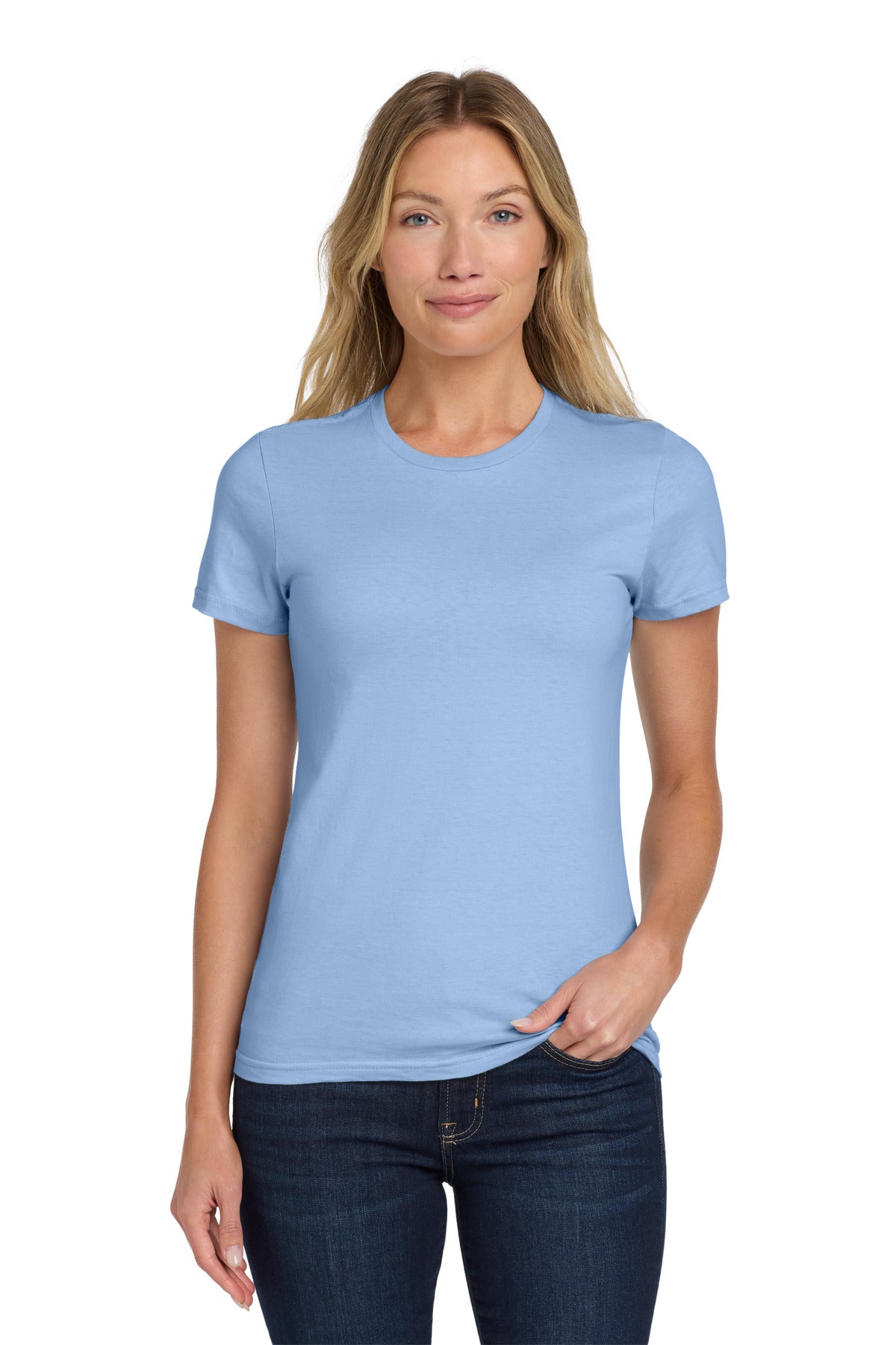 Custom Embroidered or DTF Printed - Gildan Softstyle ®  Women's T-Shirt. 64000L