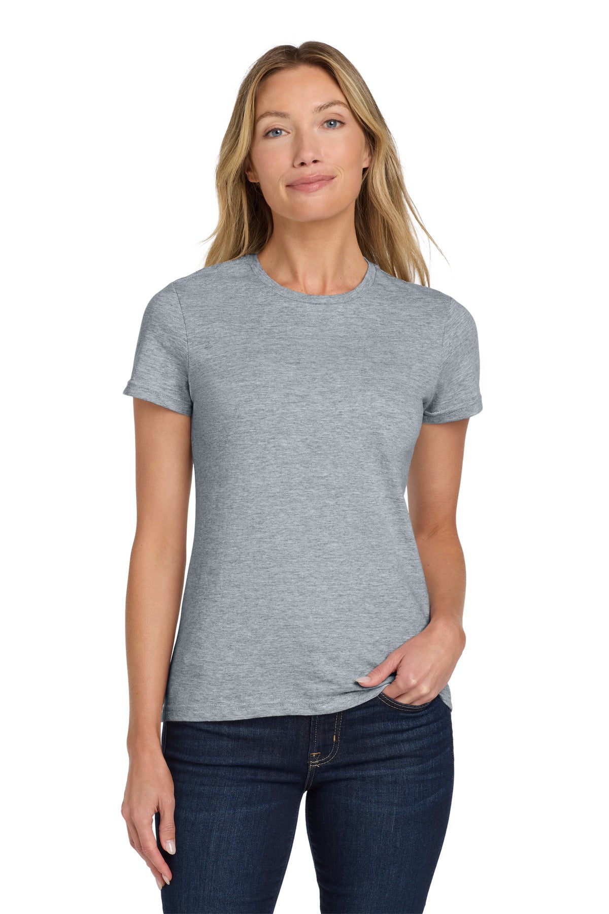 Custom Embroidered or DTF Printed - Gildan Softstyle ®  Women's T-Shirt. 64000L