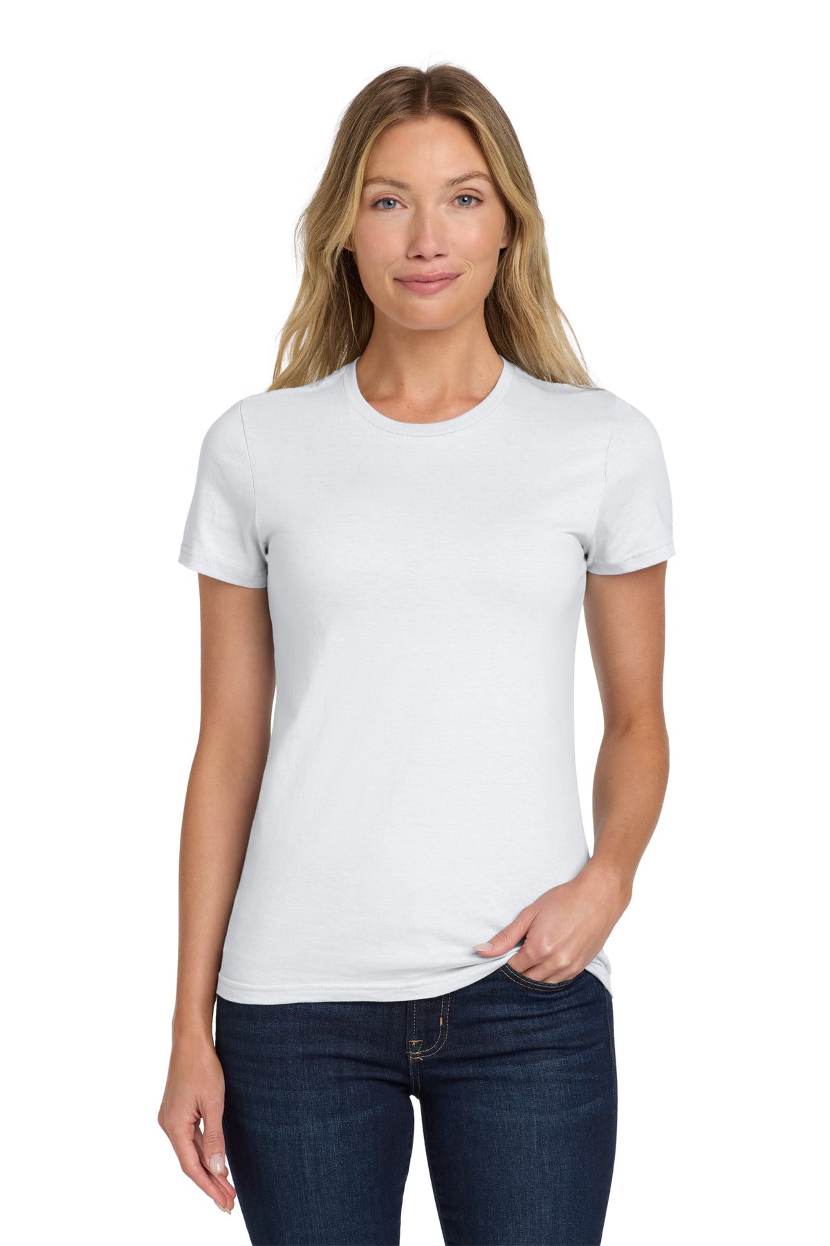 Custom Embroidered or DTF Printed - Gildan Softstyle ®  Women's T-Shirt. 64000L