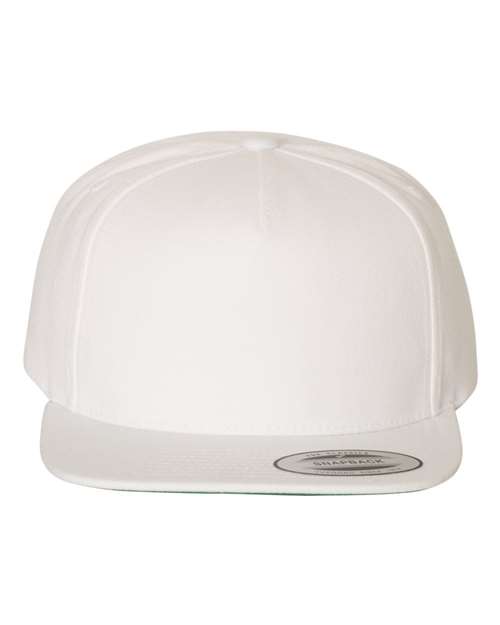Custom Embroidered - YP Classics - Premium Five-Panel Snapback Cap - 5089M